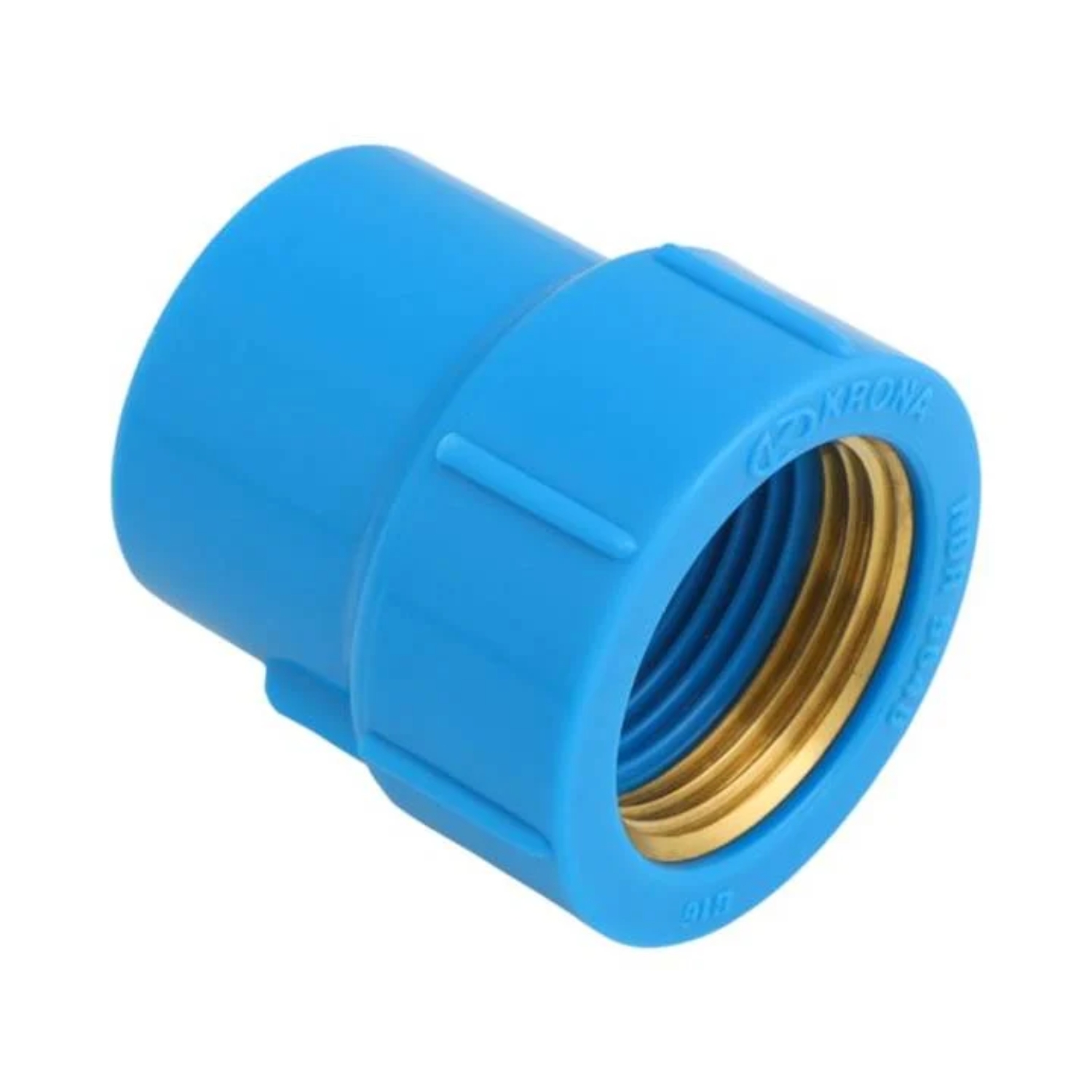 LUVA SOLDÁVEL/ROSCÁVEL 25X3/4 Azul | ROSCA EM LATÃO - Hidráulica na Ferragens Camboatá RJ