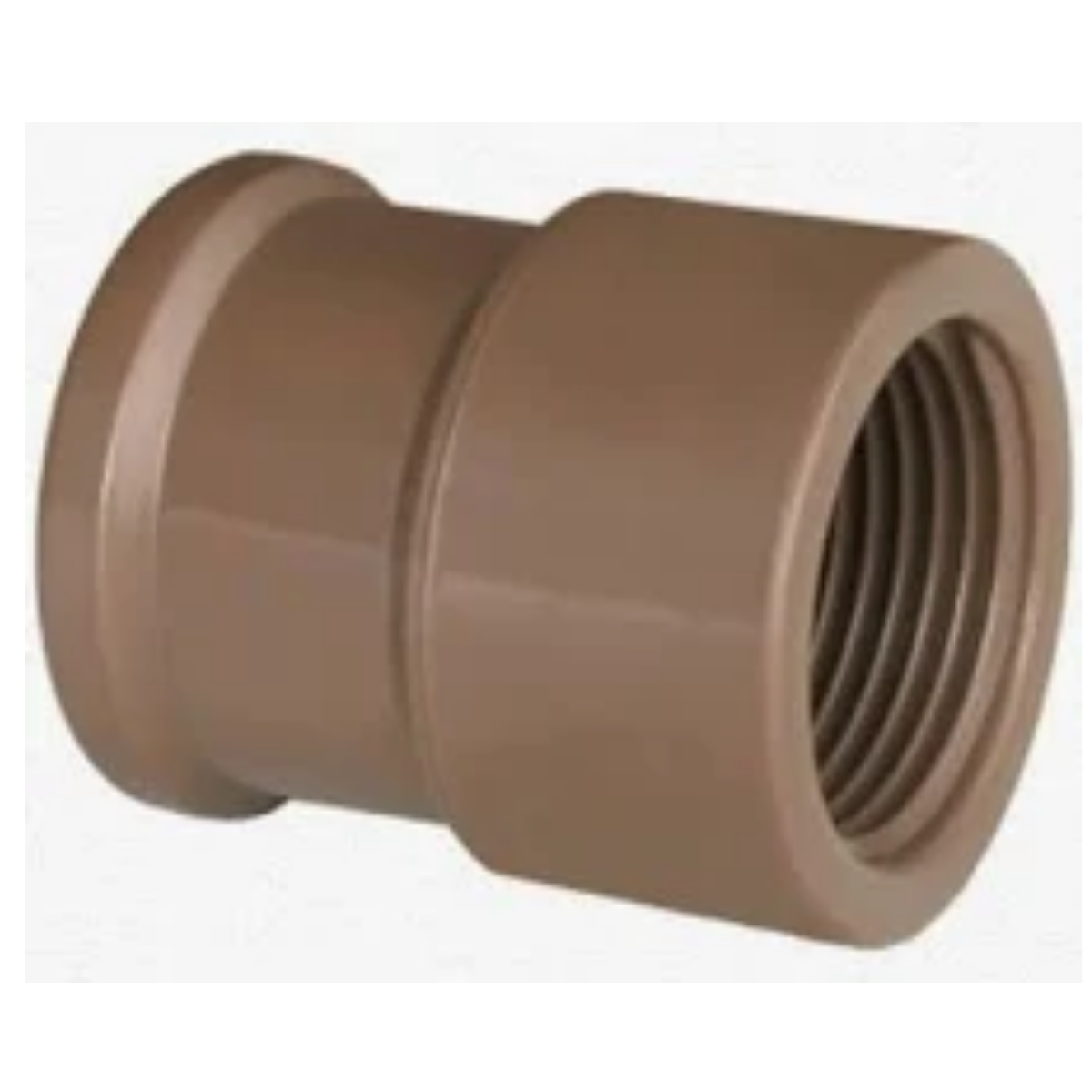 Luva C Rosca Soldável PVC 20 mm x 12 - Hidráulica na Ferragens Camboatá RJ