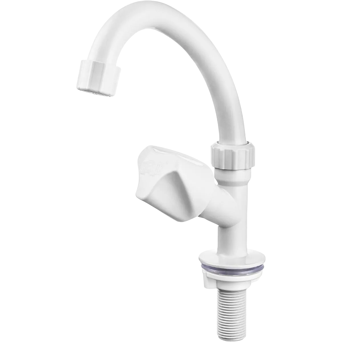 Torneira Abs Lavatorio Herc Plus Alta Branca 2850 Branco - Hidráulica na Ferragens Camboatá RJ