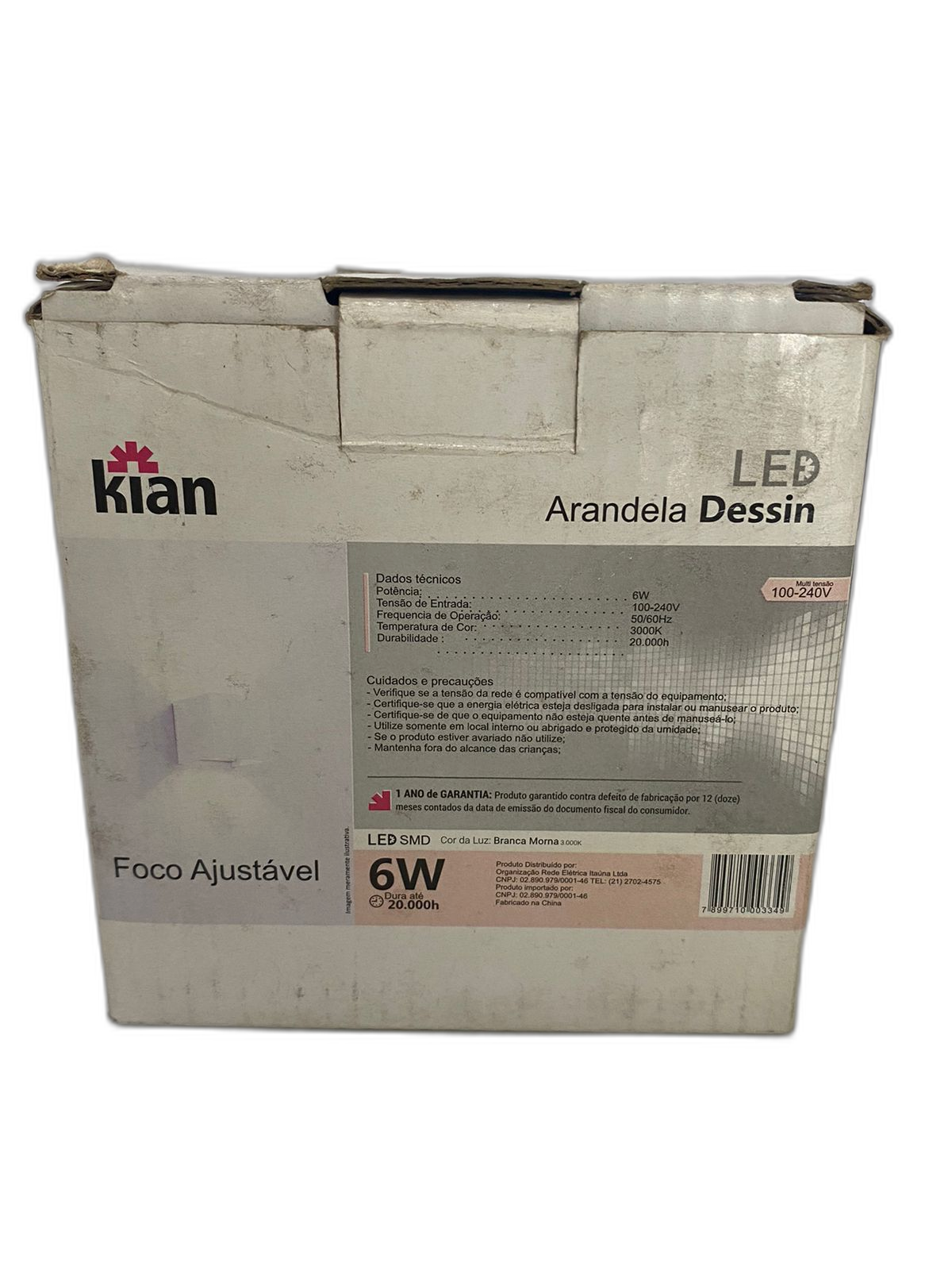 Arandela Led Dessin 6W KIAN