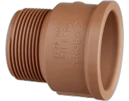 Adaptador 32mm x 1 marrom na Ferragens Camboatá RJ