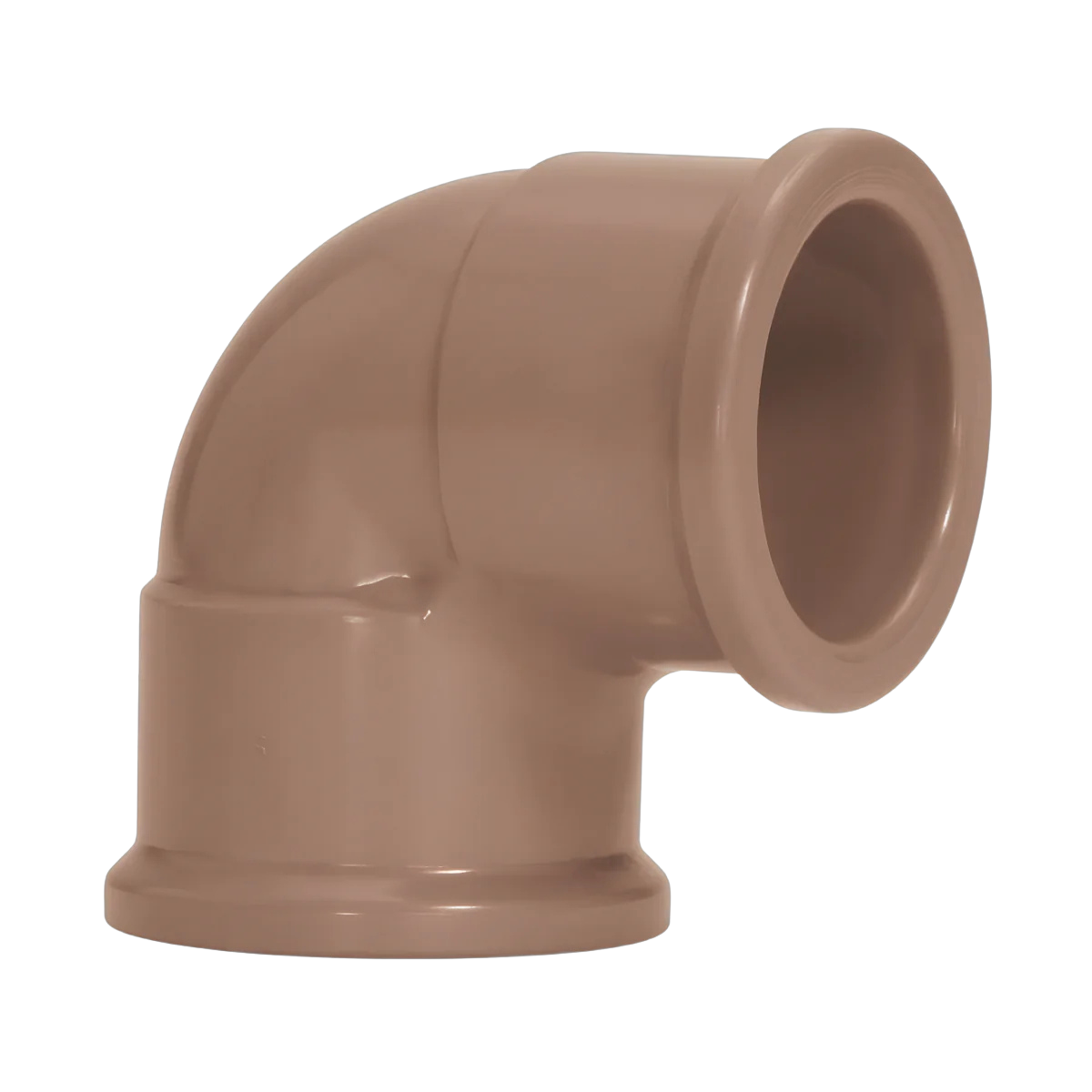 Joelho Soldavel 90° 20mm Pvc Marrom 11670 Amanco - Hidráulica na Ferragens Camboatá RJ