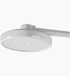 Chuveiro de quintal PVC 17cm - Hidráulica na Ferragens Camboatá RJ
