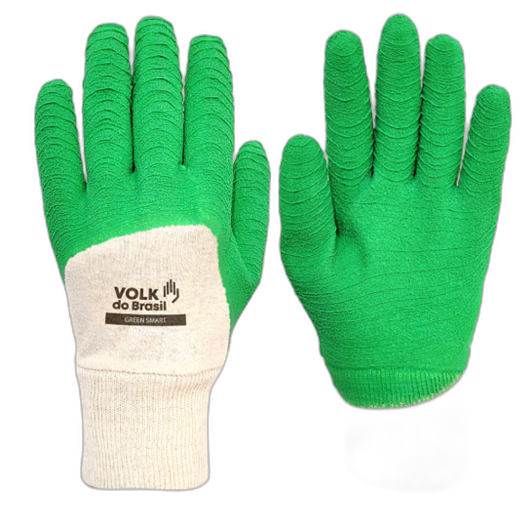 Luva de Malha Emborrachada - E.P.I na Ferragens Camboatá RJ