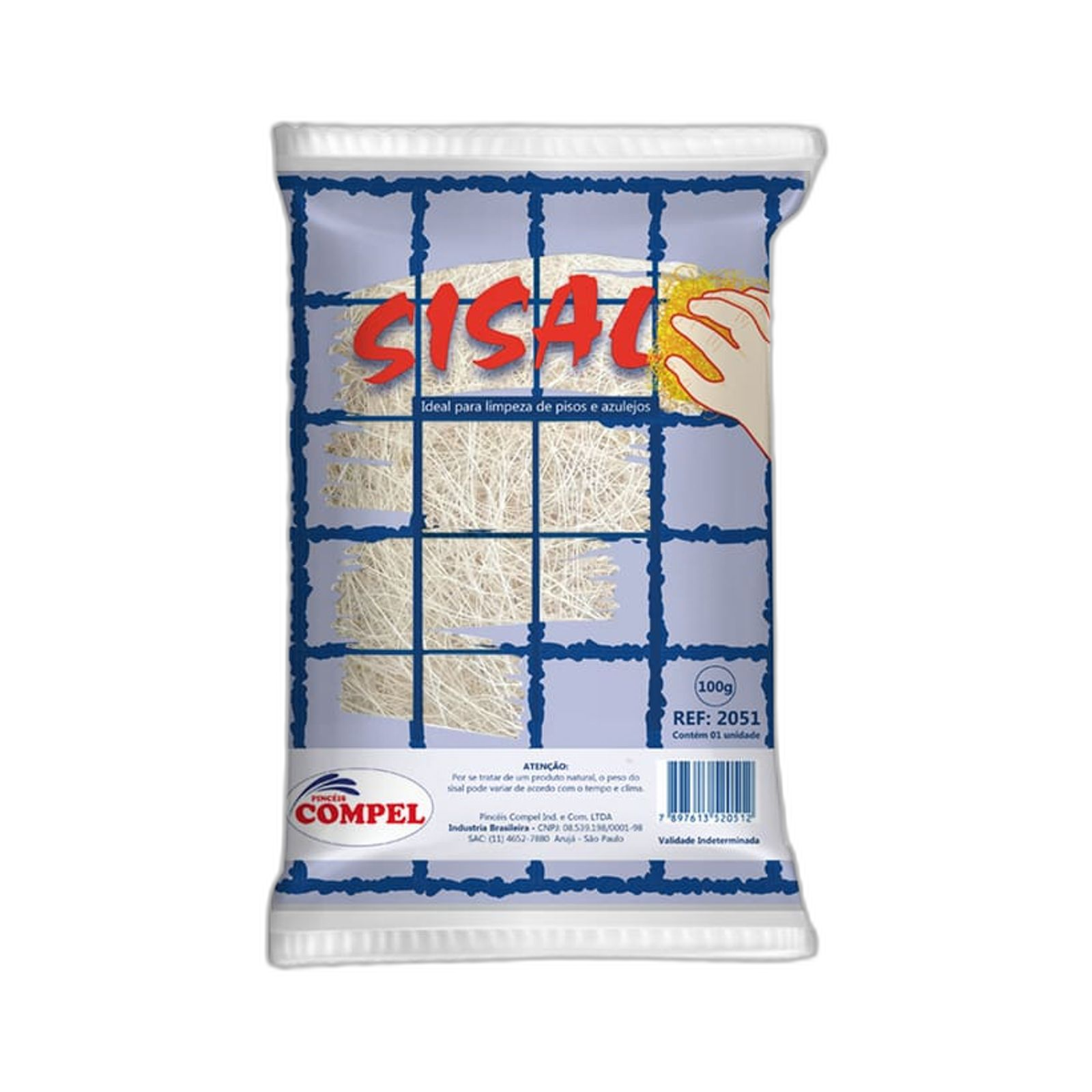 Sisal 100g - Material de Limpeza na Ferragens Camboatá RJ